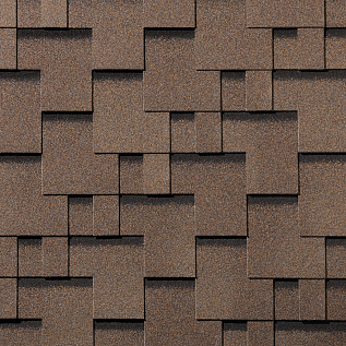 Купить Гибкая черепица QUIET TILE Gallery Песок пустыни - изображение 1